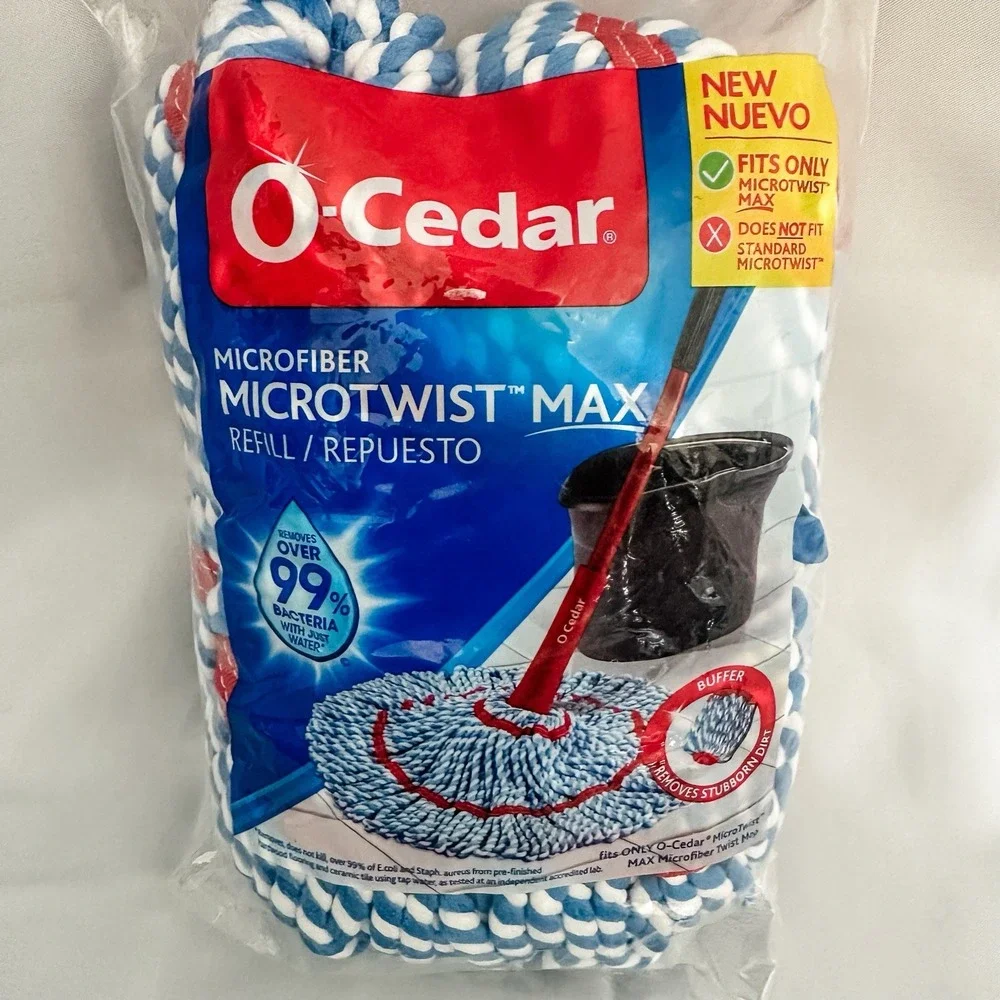 O-Cedar MicroTwist Microfiber Mop Refill Replacement Head‎